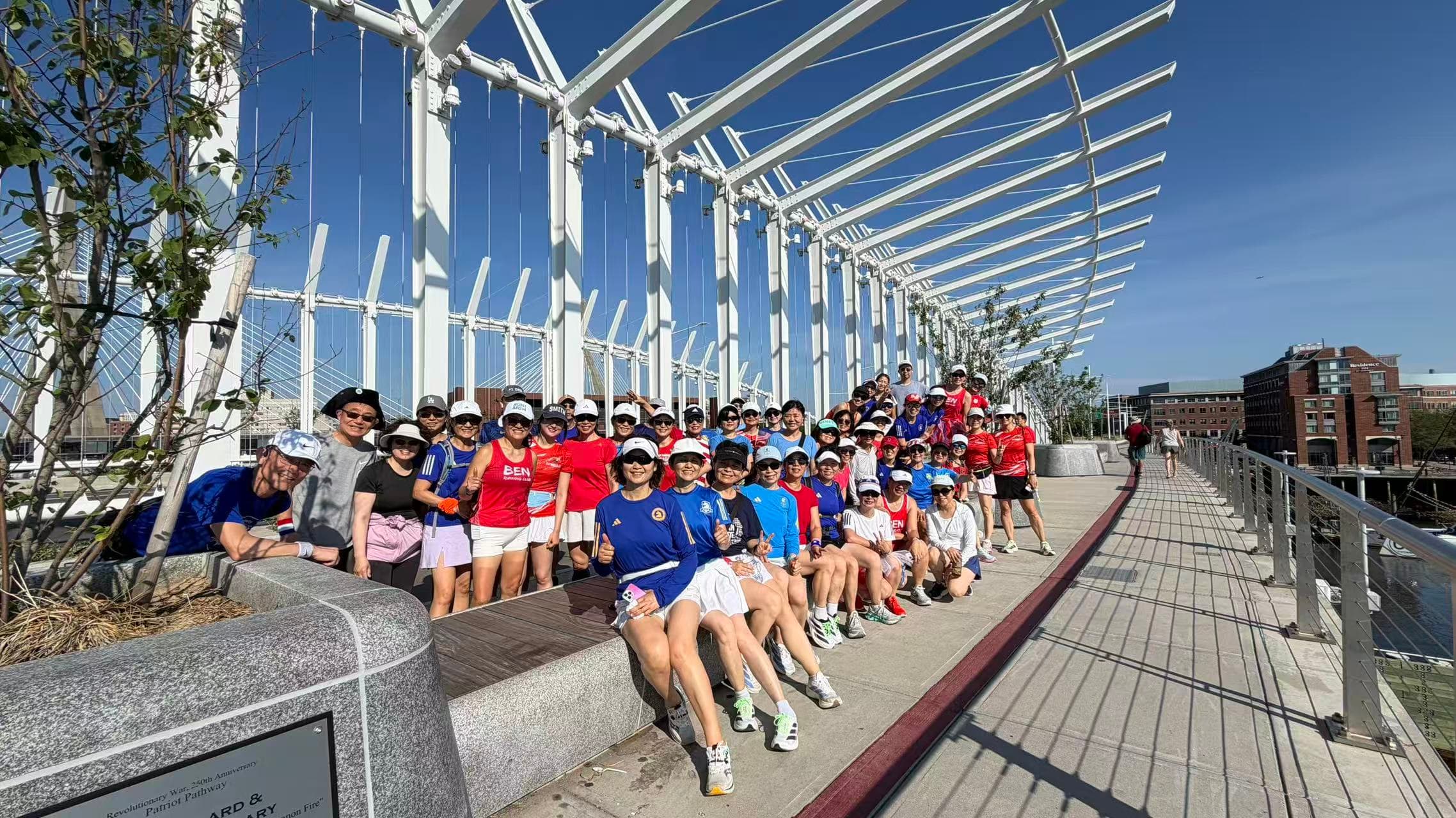 Large group fun run